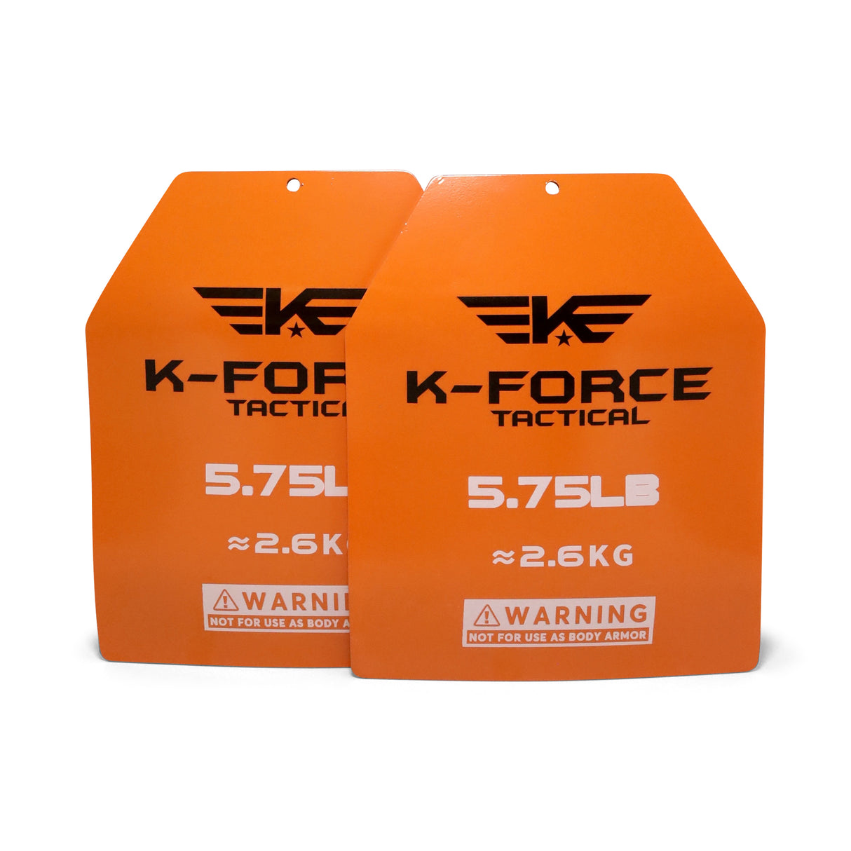 K-Force - Vægtpladesæt til Vægtvest 5.75LB (2,6 kg) fra K-Force Tactical - billede nr. 1 hos GrejFreak.dk