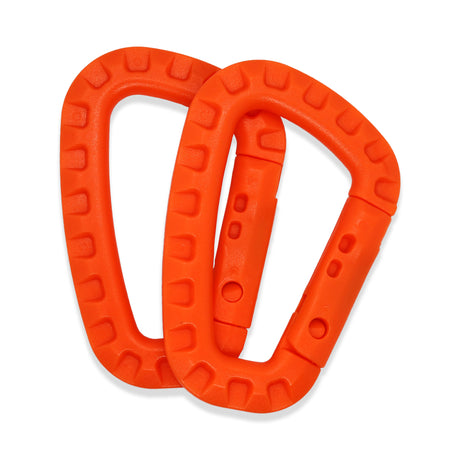 K-Force - ABS Karabiner (2 stk) - Orange fra K-Force Tactical - billede nr. 1 hos GrejFreak.dk