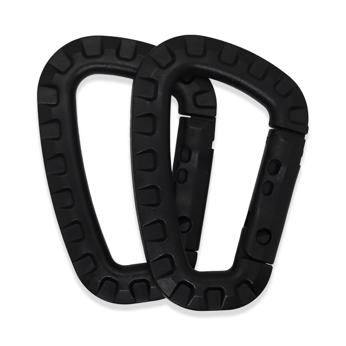 K-Force - ABS Karabiner (2 stk) - Sort fra K-Force Tactical - billede nr. 1 hos GrejFreak.dk