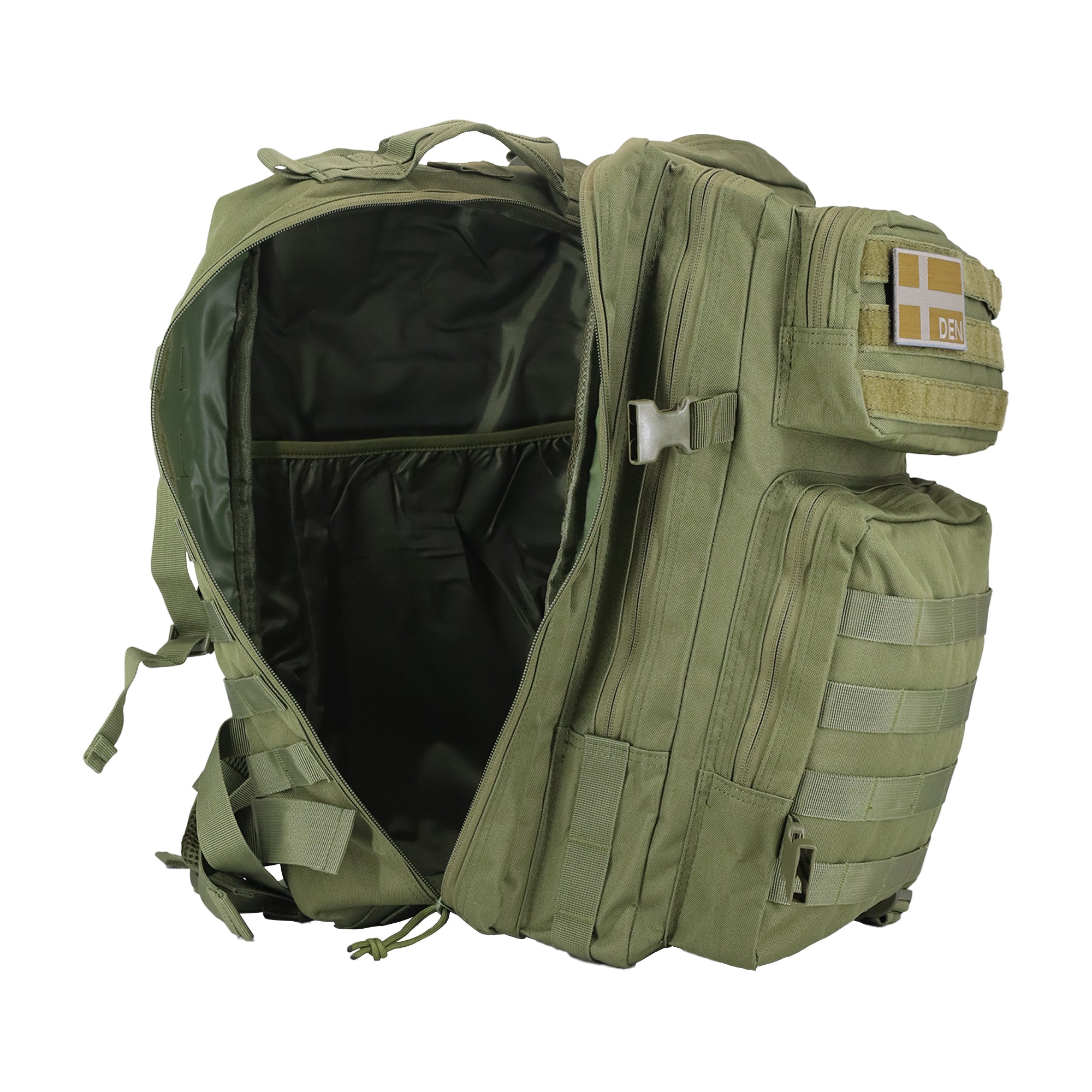 K-Force - Tactical Assault Rygsæk 40 Liter // Olivengrøn fra K-Force Tactical - billede nr. 6 hos GrejFreak.dk