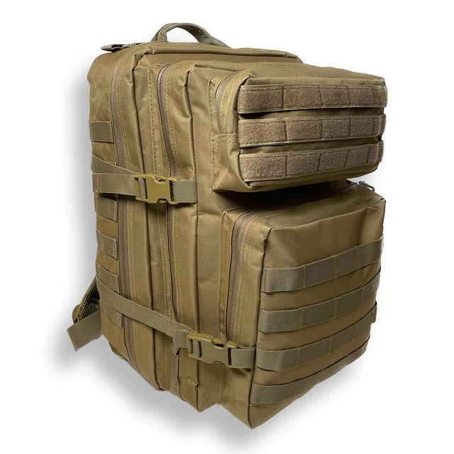 K-Force - Tactical Assault Rygsæk 40 Liter // Sand / Ørken fra K-Force Tactical - billede nr. 3 hos GrejFreak.dk