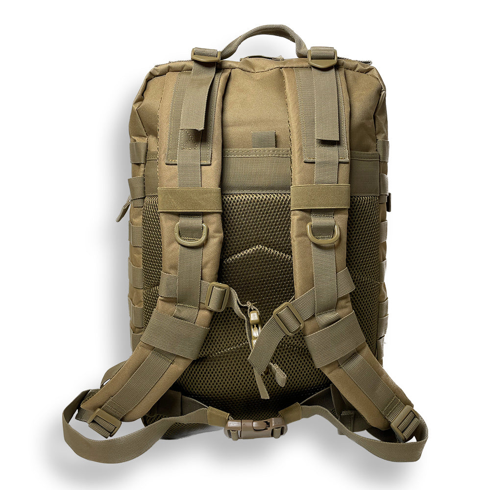 K-Force - Tactical Assault Rygsæk 40 Liter // Sand / Ørken fra K-Force Tactical - billede nr. 4 hos GrejFreak.dk
