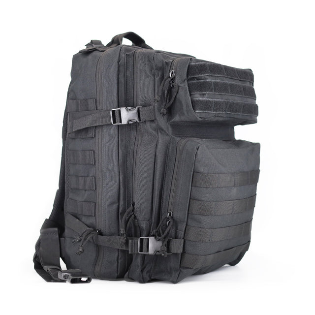K-Force - Tactical Assault Rygsæk 40 Liter // Sort fra K-Force Tactical - billede nr. 2 hos GrejFreak.dk