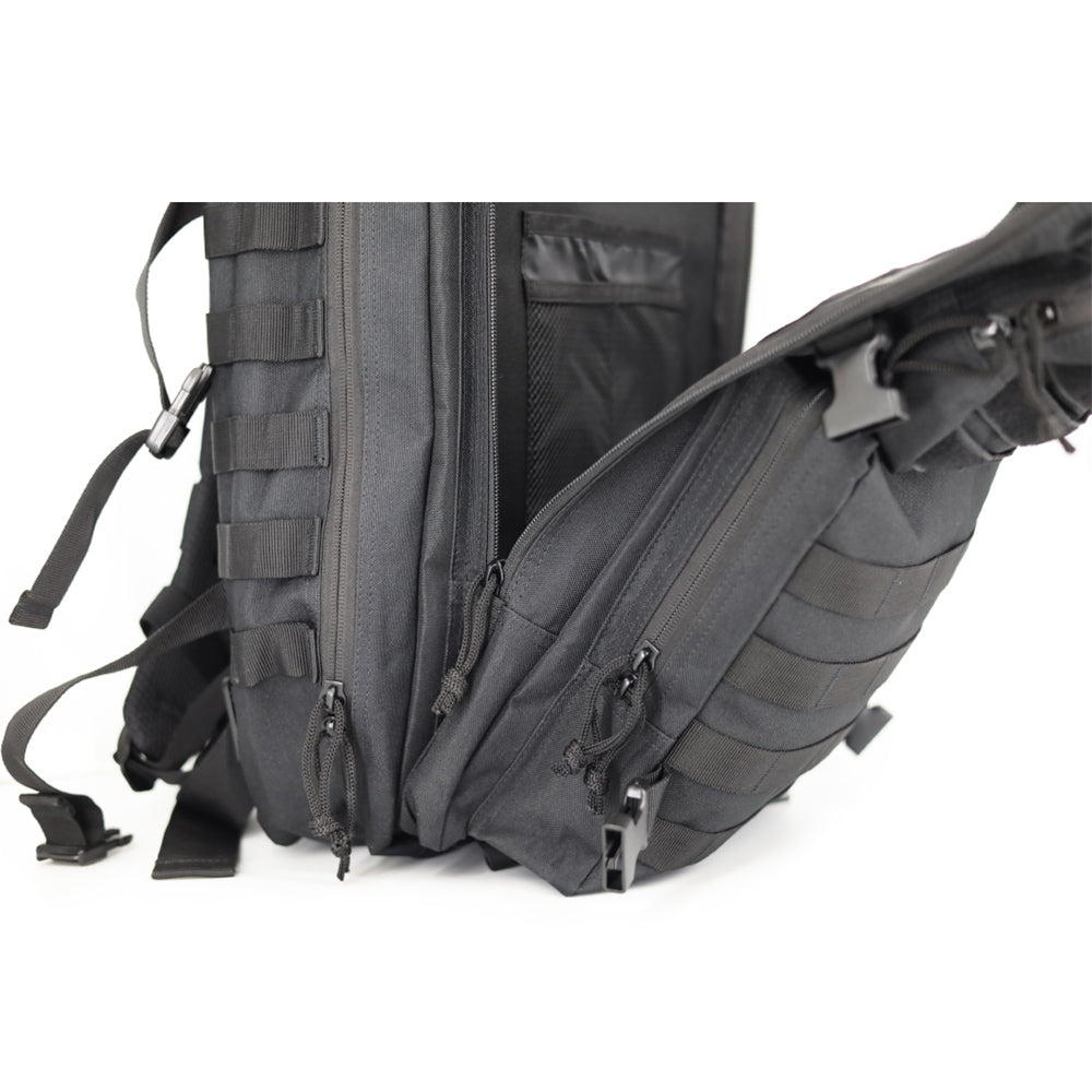 K-Force - Tactical Assault Rygsæk 40 Liter // Sort fra K-Force Tactical - billede nr. 5 hos GrejFreak.dk