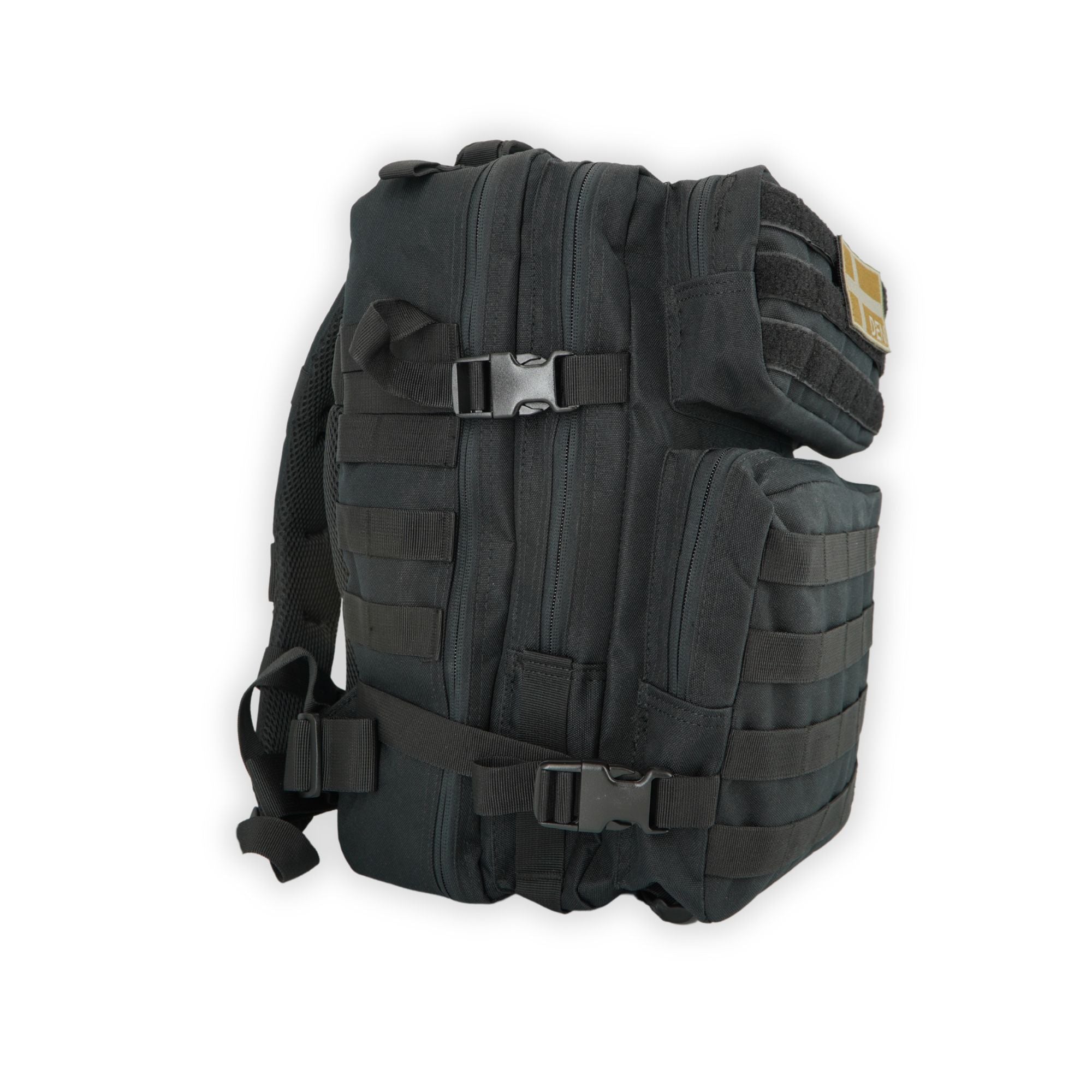K-Force - Tactical Assault Rygsæk Small 25 Liter Sort fra K-Force Tactical - billede nr. 2 hos GrejFreak.dk
