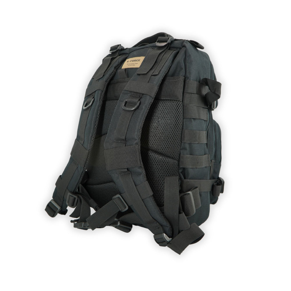 K-Force - Tactical Assault Rygsæk Small 25 Liter Sort fra K-Force Tactical - billede nr. 6 hos GrejFreak.dk