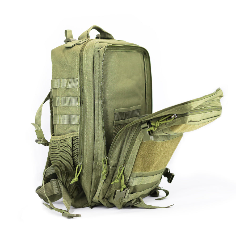K-Force - Tactical Explorer Rygsæk 40 Liter // Olivengrøn fra K-Force Tactical - billede nr. 3 hos GrejFreak.dk