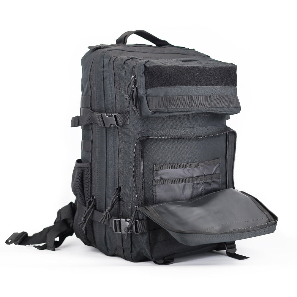 K-Force - Tactical Explorer Rygsæk 40 Liter // Sort fra K-Force Tactical - billede nr. 4 hos GrejFreak.dk