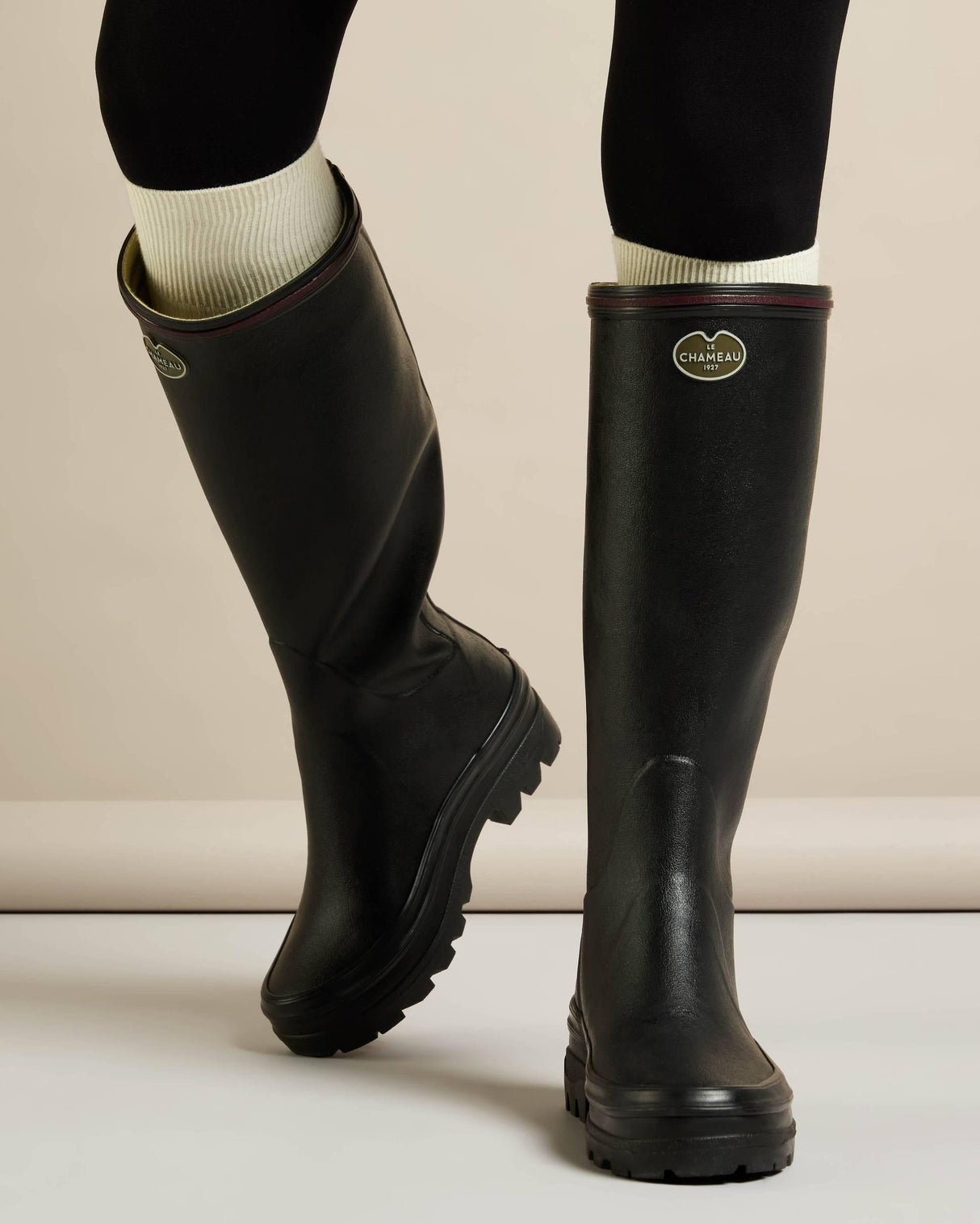 Le Chameau - Giverny Jersey Lined Dame Gummistøvler fra Le Chameau - billede nr. 7 hos GrejFreak.dk