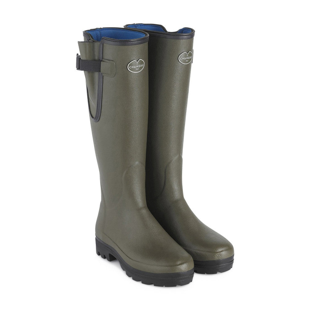 Le Chameau - Vierzonord Neopren Dame Gummistøvler Grøn fra Le Chameau - billede nr. 1 hos GrejFreak.dk
