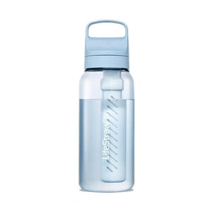 Lifestraw - Go Series Vandflaske 1L // Lys blå fra LifeStraw - billede nr. 1 hos GrejFreak.dk