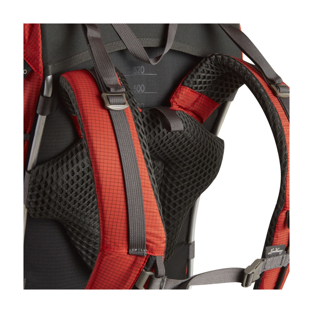 Lundhags - Padje Light Vandrerygsæk 45L // Rød fra Lundhags - billede nr. 5 hos GrejFreak.dk