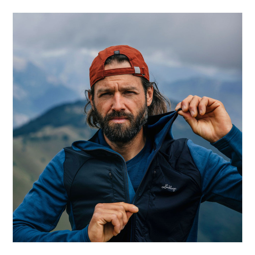 Lundhags - Padje Merino Block Herre Trøje // Mørkeblå fra Lundhags - billede nr. 5 hos GrejFreak.dk