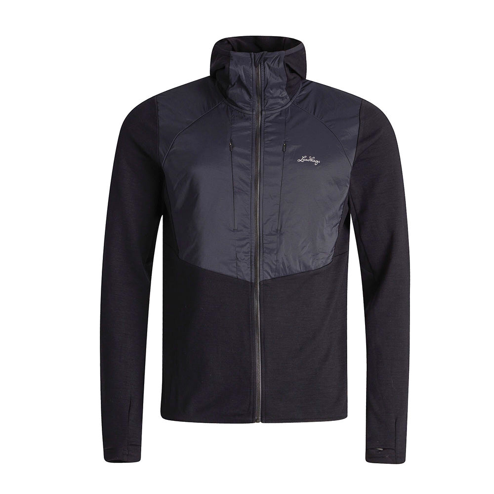 Lundhags - Padje Merino Block Herre Trøje // Sort fra Lundhags - billede nr. 1 hos GrejFreak.dk