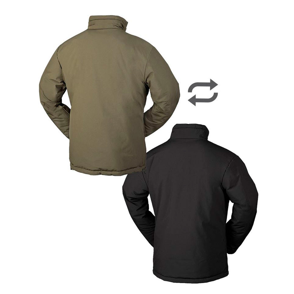 Mil-Tec - Cold Weather Vendbar Jakke Ranger Green / Sort fra Mil-Tec - billede nr. 2 hos GrejFreak.dk