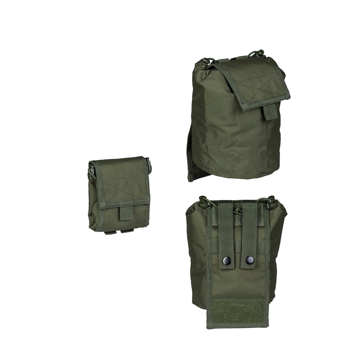 Mil-Tec - Foldbar Dump Pouch // Olivengrøn fra Mil-Tec - billede nr. 2 hos GrejFreak.dk