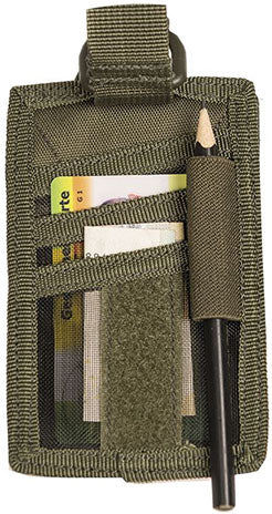 Mil-Tec - ID Card Case Sort fra Mil-Tec - billede nr. 2 hos GrejFreak.dk