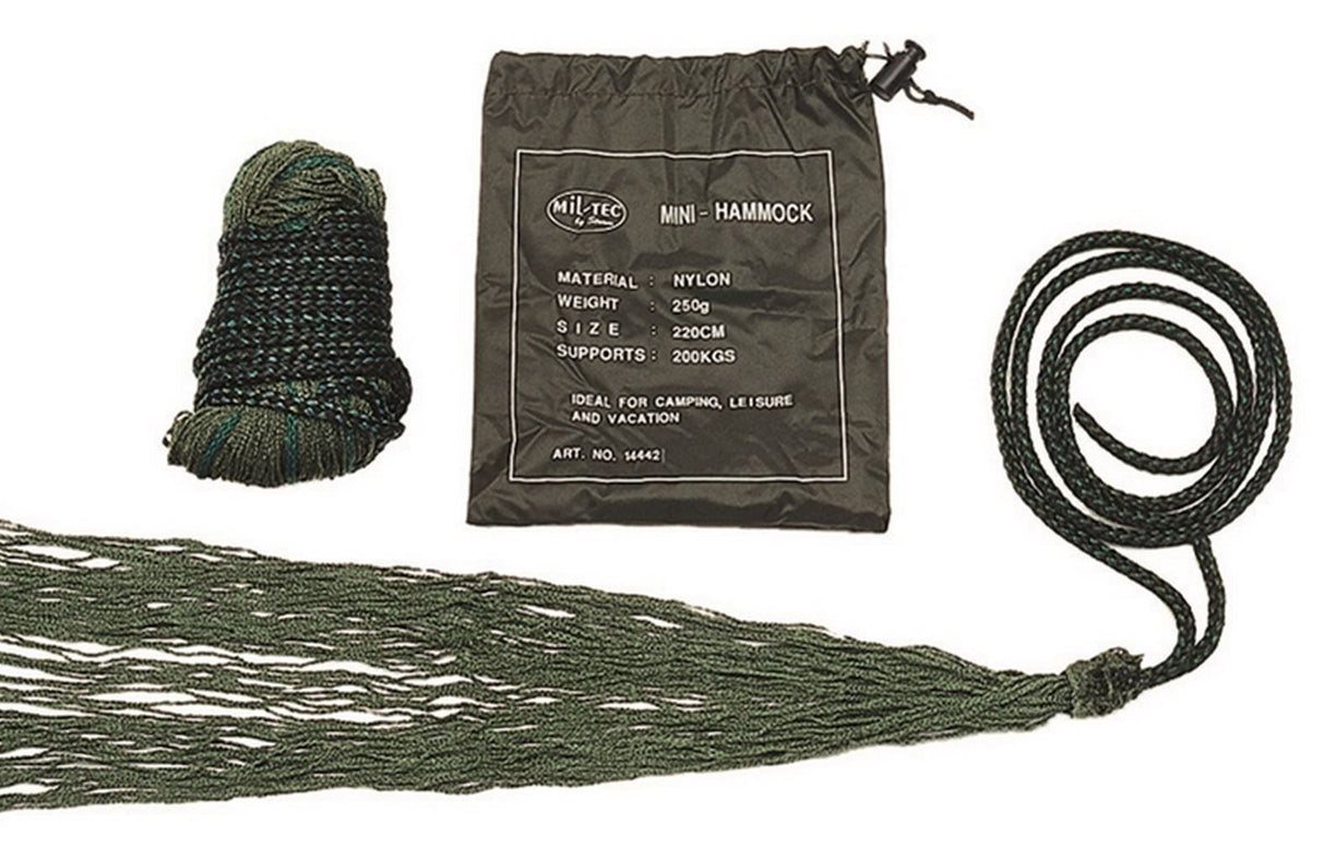 Mil-Tec - Mini Hængekøje fra Mil-Tec - billede nr. 1 hos GrejFreak.dk