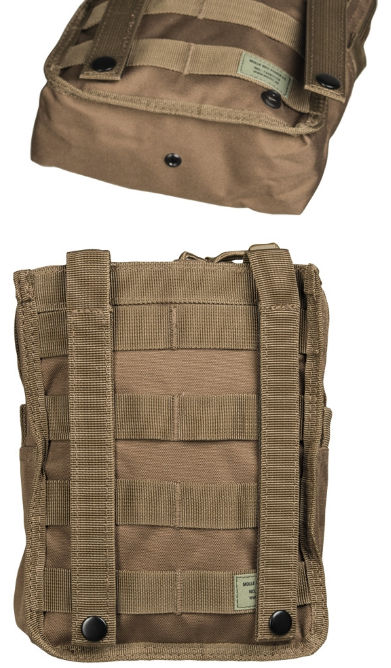 Mil-Tec - Molle Belt Pouch Large // Sand / Ørken fra Mil-Tec - billede nr. 4 hos GrejFreak.dk