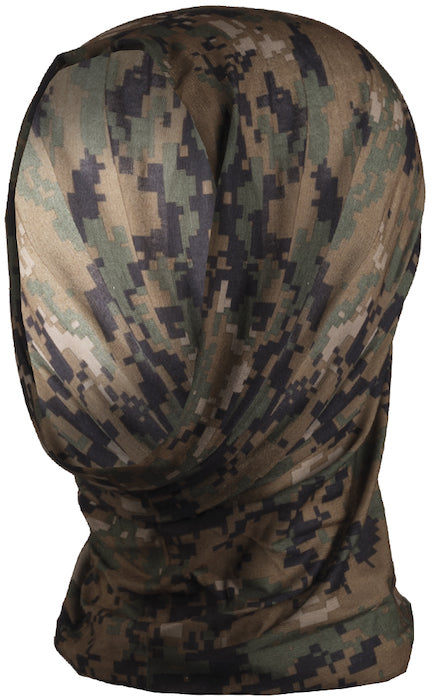 Mil-Tec - Multi Funktionel Hovedbeklædning // Olivengrøn fra Mil-Tec - billede nr. 3 hos GrejFreak.dk
