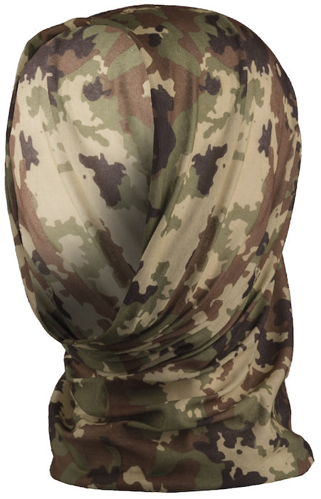 Mil-Tec - Multi Funktionel Hovedbeklædning // Woodland Camouflage fra Mil-Tec - billede nr. 2 hos GrejFreak.dk