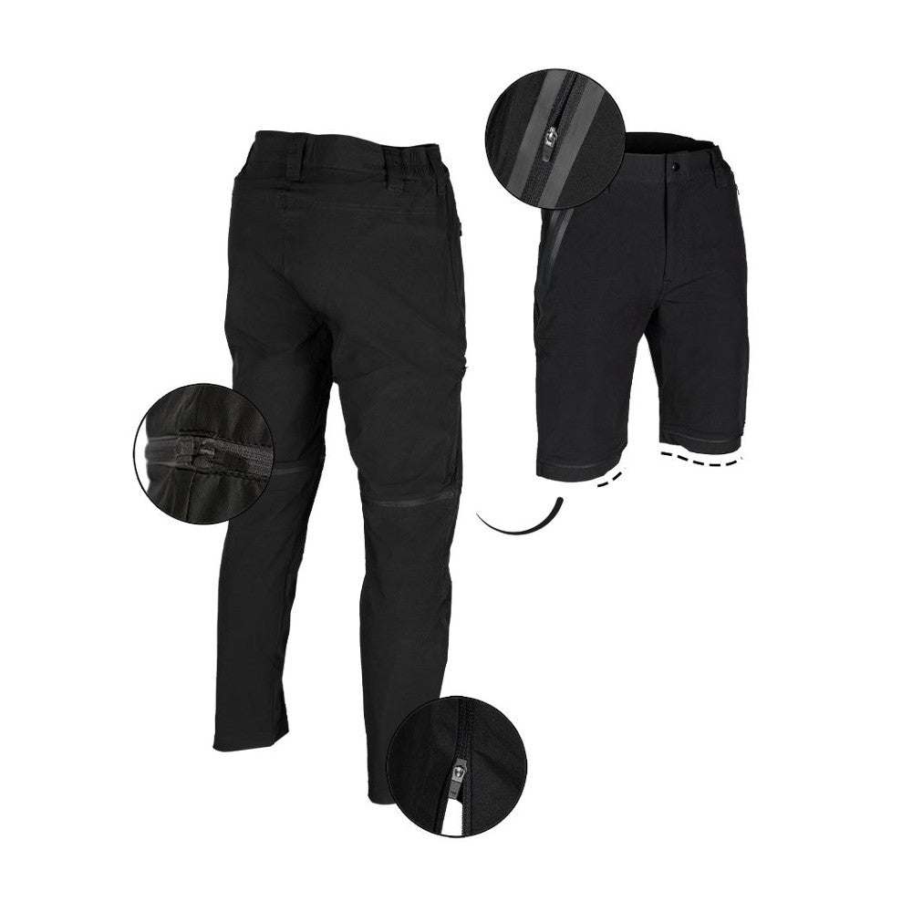 Mil-Tec - Performance Zip-Off Herre Bukser Sort fra Mil-Tec - billede nr. 2 hos GrejFreak.dk