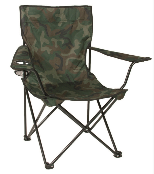 Mil-Tec - Relax Campingstol // Woodland Camouflage fra Mil-Tec - billede nr. 1 hos GrejFreak.dk