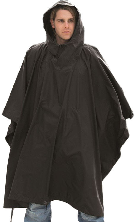 Mil-Tec - Ripstop Regnslag Sort fra Mil-Tec - billede nr. 1 hos GrejFreak.dk