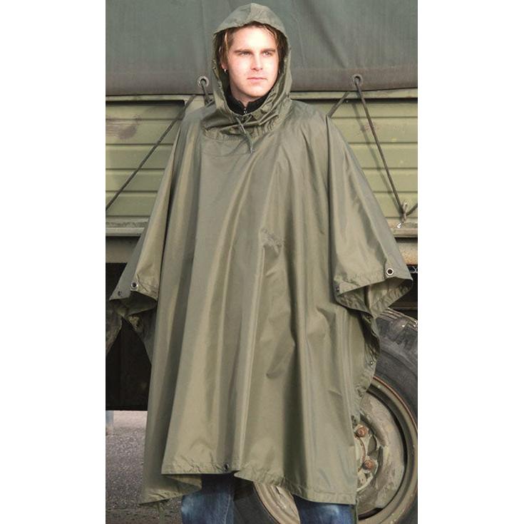 Mil-Tec - Ripstop Regnslag Sort fra Mil-Tec - billede nr. 2 hos GrejFreak.dk