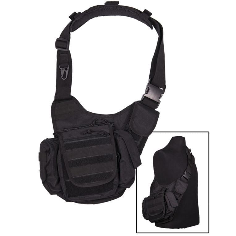 Mil-Tec - Sling Bag Multifunction // Sort fra Mil-Tec - billede nr. 1 hos GrejFreak.dk