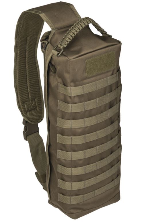 Mil-Tec - Sling Bag Tanker // Olivengrøn fra Mil-Tec - billede nr. 1 hos GrejFreak.dk