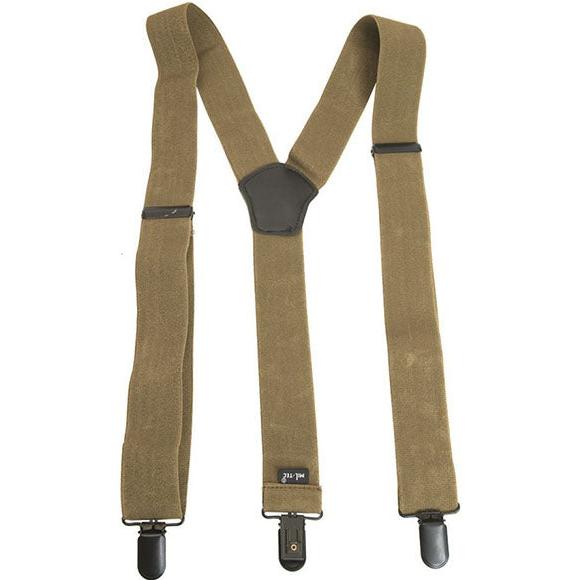 Mil-Tec - Suspender Seler // Mørk Sand / Coyote fra Mil-Tec - billede nr. 1 hos GrejFreak.dk