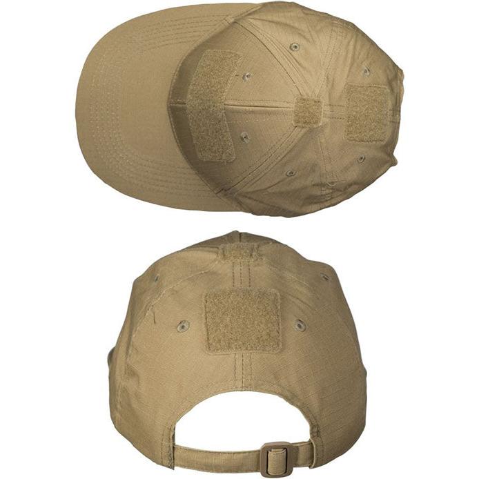 Mil-Tec - Tactical Baseball Cap // Mørk Sand / Coyote fra Mil-Tec - billede nr. 3 hos GrejFreak.dk