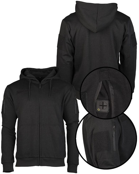 Mil-Tec - Tactical Hoodie Hættetrøje // Olivengrøn fra Mil-Tec - billede nr. 2 hos GrejFreak.dk