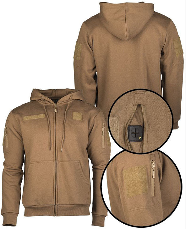 Mil-Tec - Tactical Hoodie Hættetrøje // Olivengrøn fra Mil-Tec - billede nr. 4 hos GrejFreak.dk