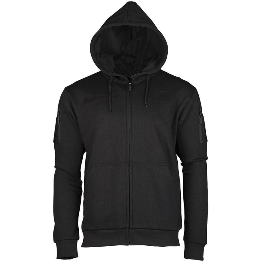 Mil-Tec - Tactical Hoodie Hættetrøje // Sort fra Mil-Tec - billede nr. 1 hos GrejFreak.dk