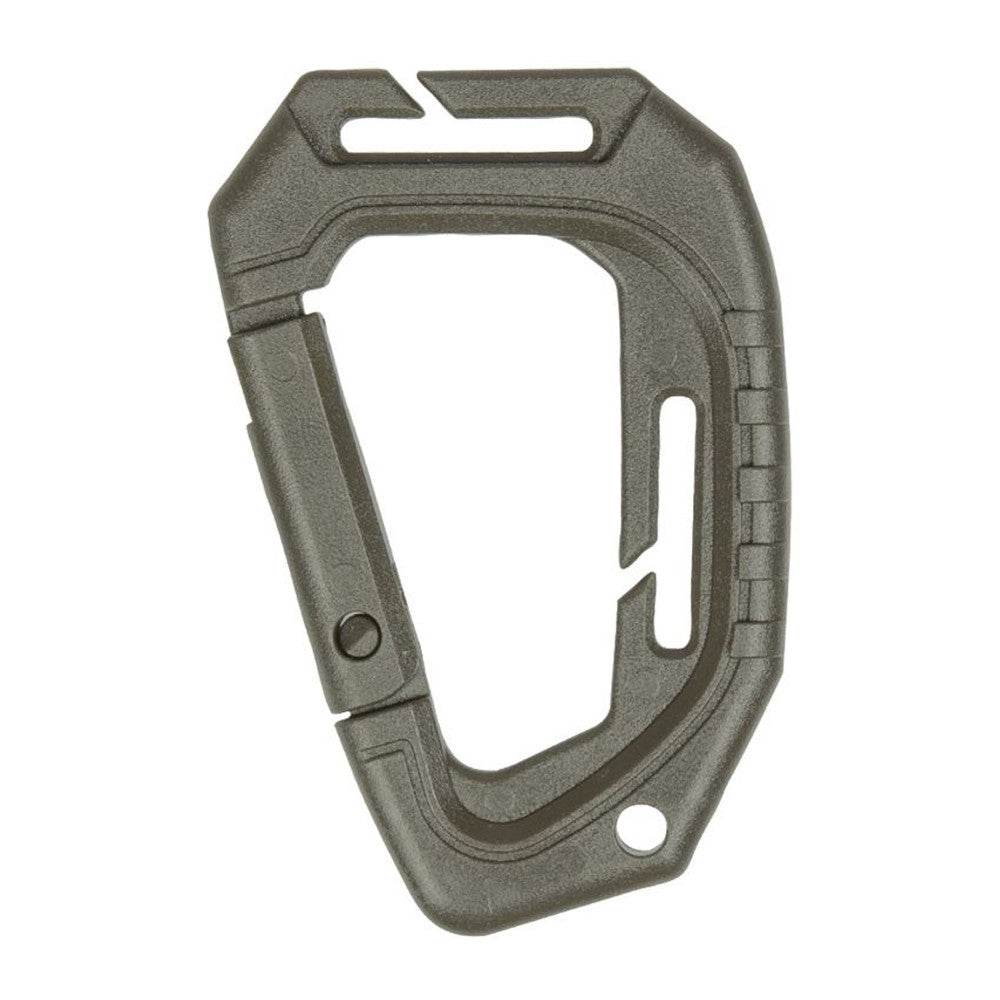 Mil-Tec - Tactical MOLLE Karabiner Olivengrøn 2 stk fra Mil-Tec - billede nr. 1 hos GrejFreak.dk