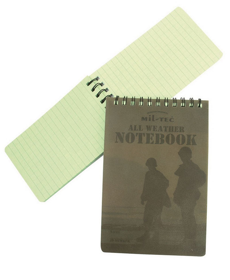 Mil-Tec - Tactical Notebook Brystlomme 8 x 13 cm fra Mil-Tec - billede nr. 1 hos GrejFreak.dk