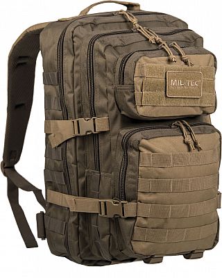 Mil-Tec - US Assault Pack Large 36L Rygsæk // Olivengrøn / Coyote fra Mil-Tec - billede nr. 1 hos GrejFreak.dk