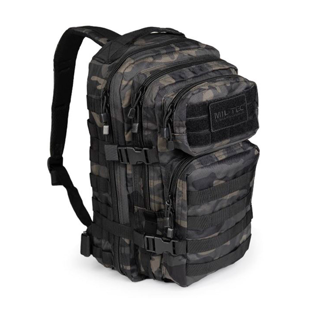 Mil-Tec - US Assault Pack Small 20L Dark Camo fra Mil-Tec - billede nr. 1 hos GrejFreak.dk