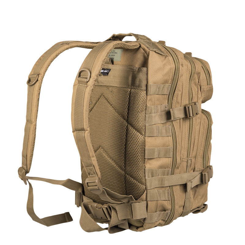 Mil-Tec - US Assault Pack Small Sand / Ørken fra Mil-Tec - billede nr. 2 hos GrejFreak.dk