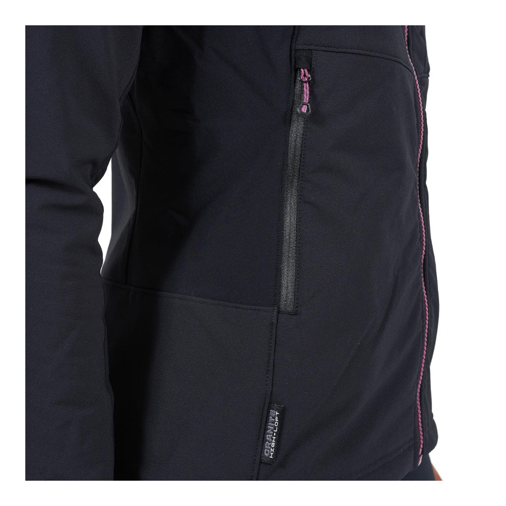 Montane - Krypton Dame Softshell Hoodie // Sort fra Montane - billede nr. 6 hos GrejFreak.dk