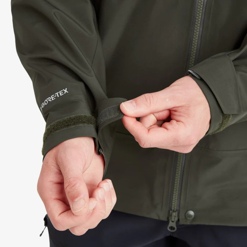 Montane - Phase Herre Vandtæt Jakke Mørkegrøn fra Montane - billede nr. 8 hos GrejFreak.dk