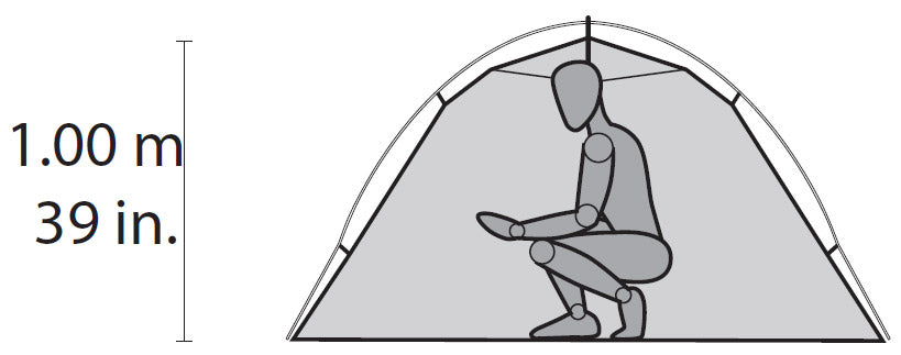 MSR - Hubba Hubba NX 2-personers Telt // Grøn fra MSR - billede nr. 6 hos GrejFreak.dk