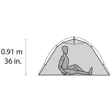 MSR - Hubba NX 1-persons Telt // Grøn fra MSR - billede nr. 6 hos GrejFreak.dk