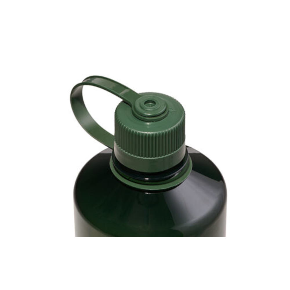 Nalgene - Narrow Mouth Sustain Drikkeflaske 1L // Mørkegrøn fra Nalgene - billede nr. 3 hos GrejFreak.dk