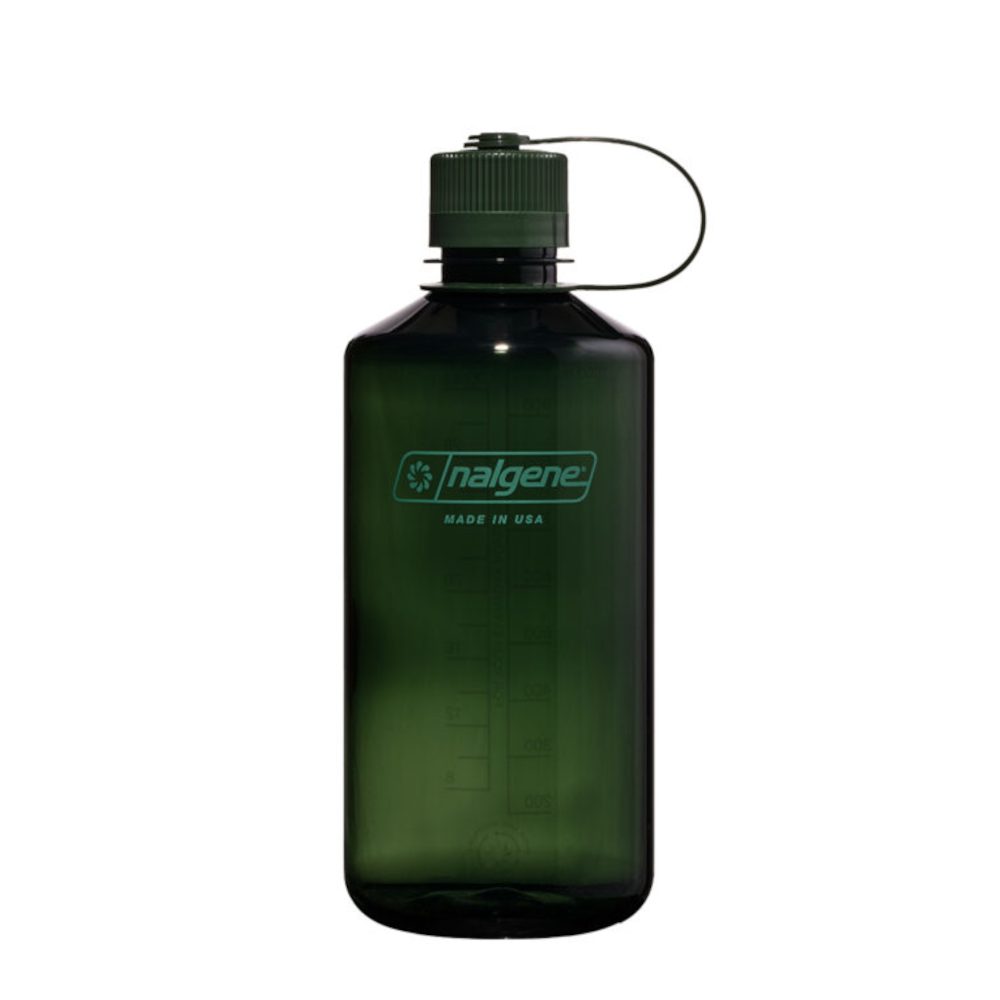 Nalgene - Narrow Mouth Sustain Drikkeflaske 1L // Mørkegrøn fra Nalgene - billede nr. 4 hos GrejFreak.dk