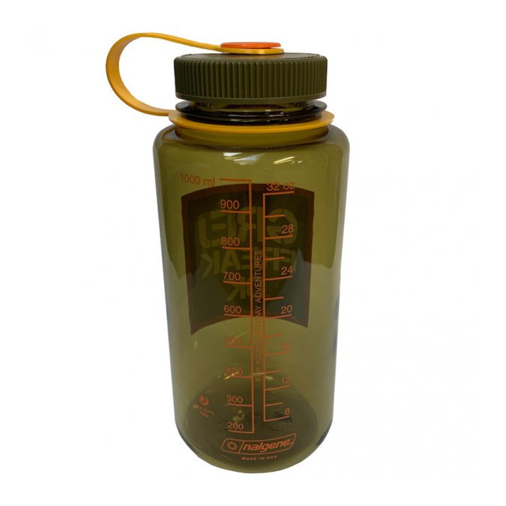 Nalgene - Wide mouth drikkeflaske (1L) m. firmalogo fra GrejFreak.dk - billede nr. 2 hos GrejFreak.dk