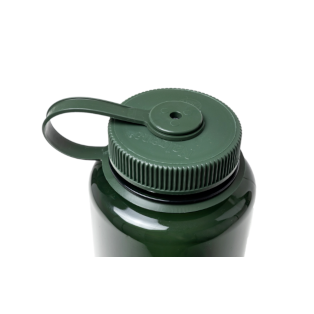 Nalgene - Wide Mouth Sustain Drikkeflaske 1L // Mørkegrøn fra Nalgene - billede nr. 2 hos GrejFreak.dk
