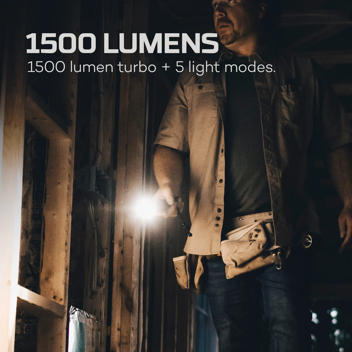 Nebo - Master Series FL1500 Genopladelig Lommelygte 1500 Lumen fra NEBO - billede nr. 5 hos GrejFreak.dk
